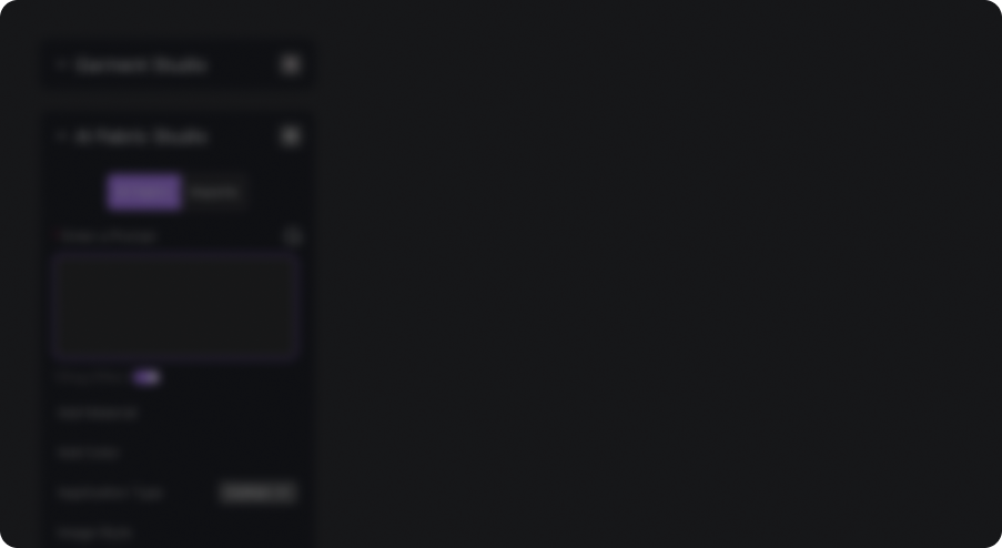 3D Fashion Interface