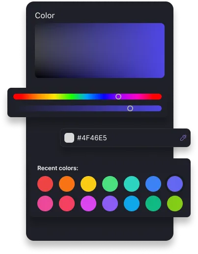 3D Fashion Interface