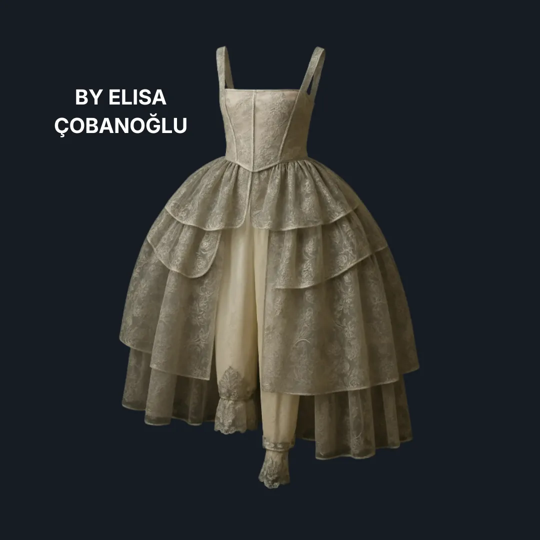 Historical dress created on F* Word Platform