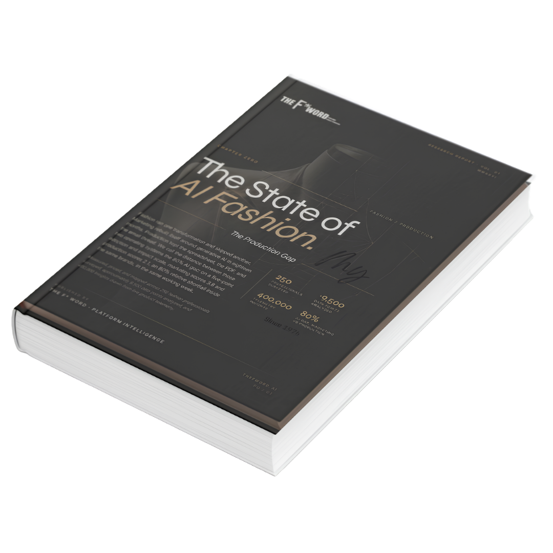 The State of AI Fashion 2026 yearly report cover