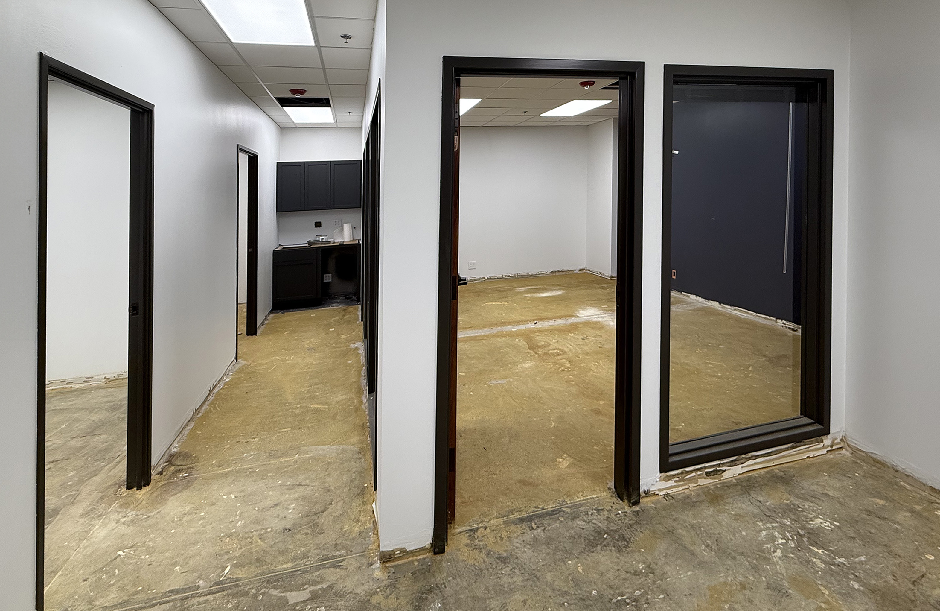 Brooker Law lobby before the build-out
