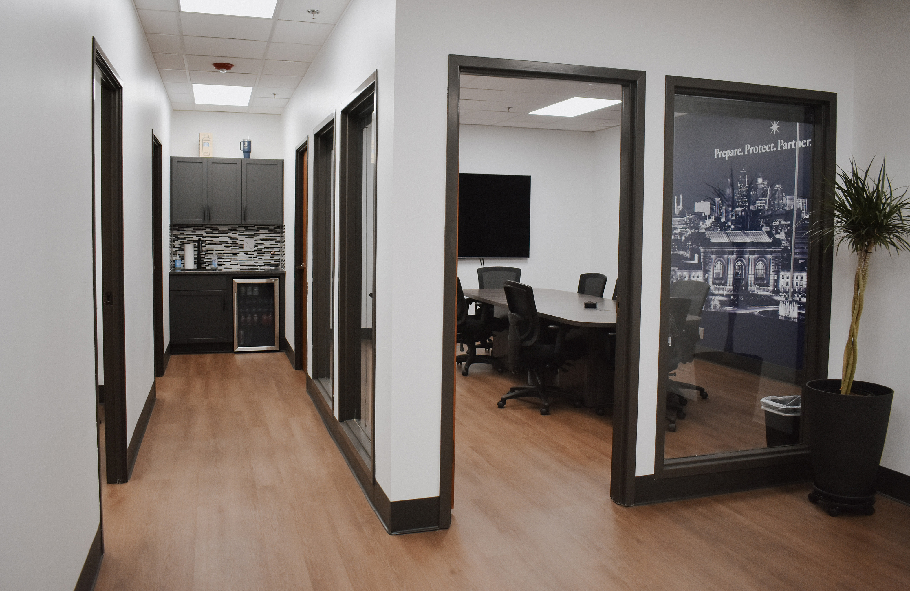 Completed Brooker Law lobby