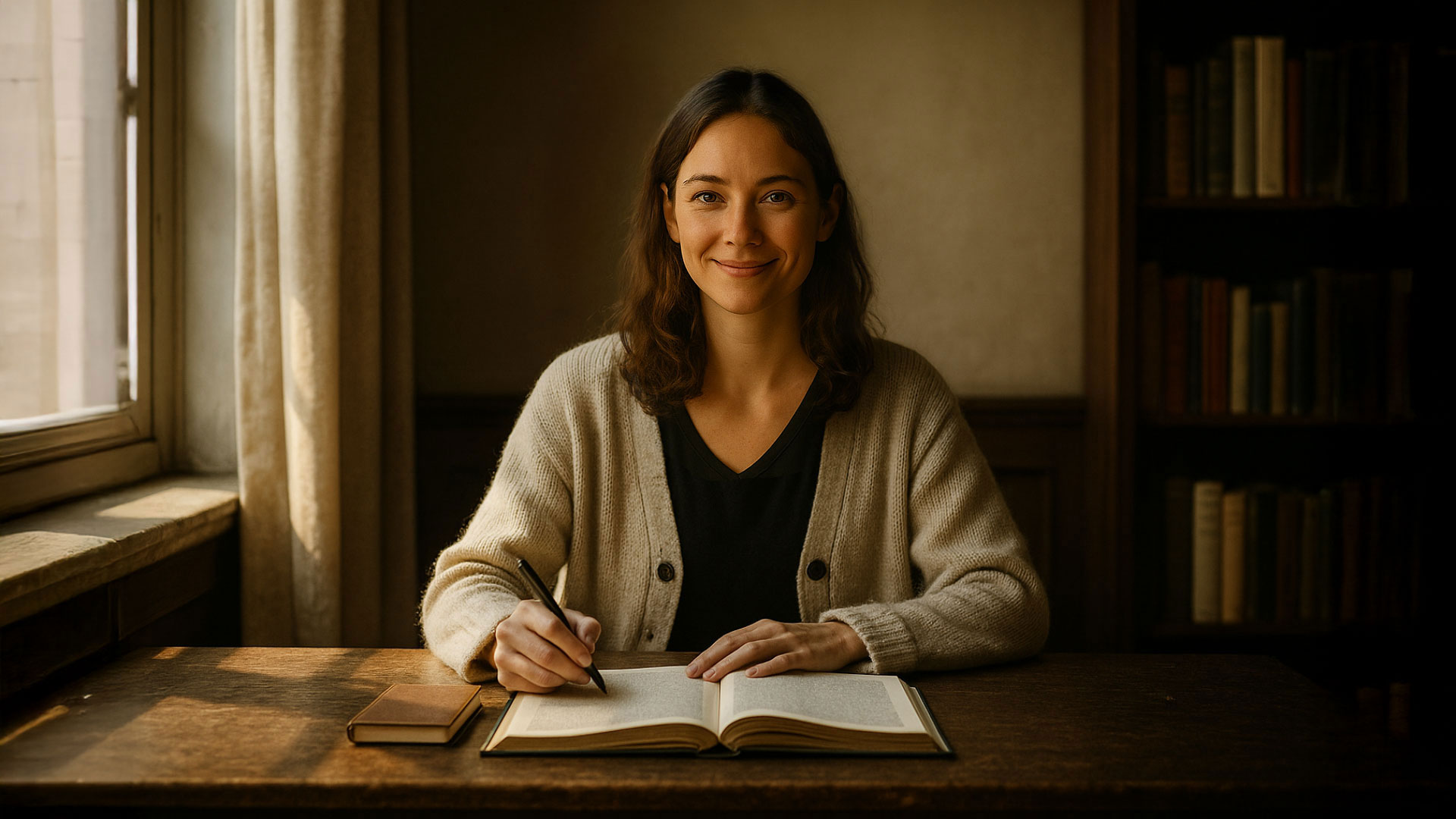 A photo of a customer