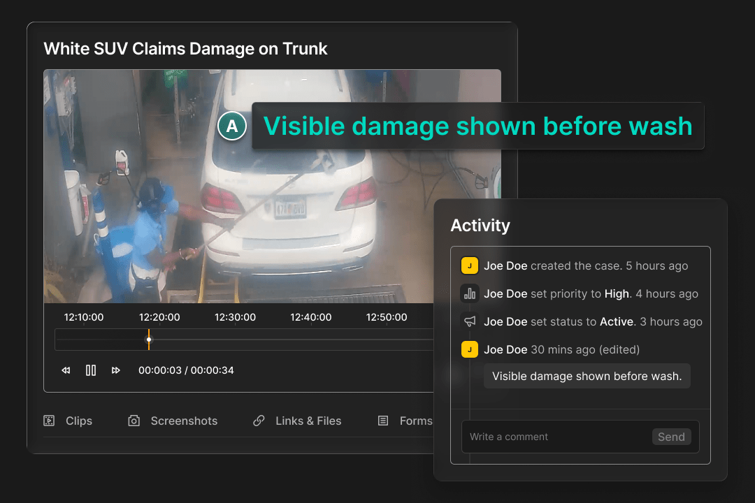 Car Wash Case Management