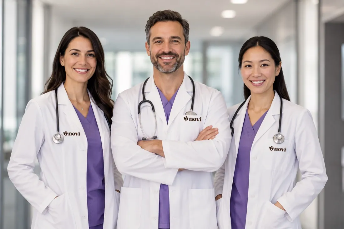 Novi physician team