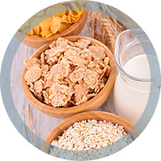 cereals and milk