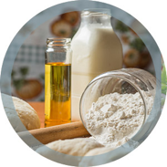 Cooking Oil, Milk, and Flour