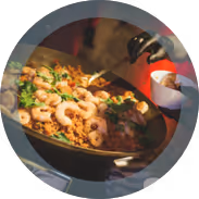 shrimp rice dish