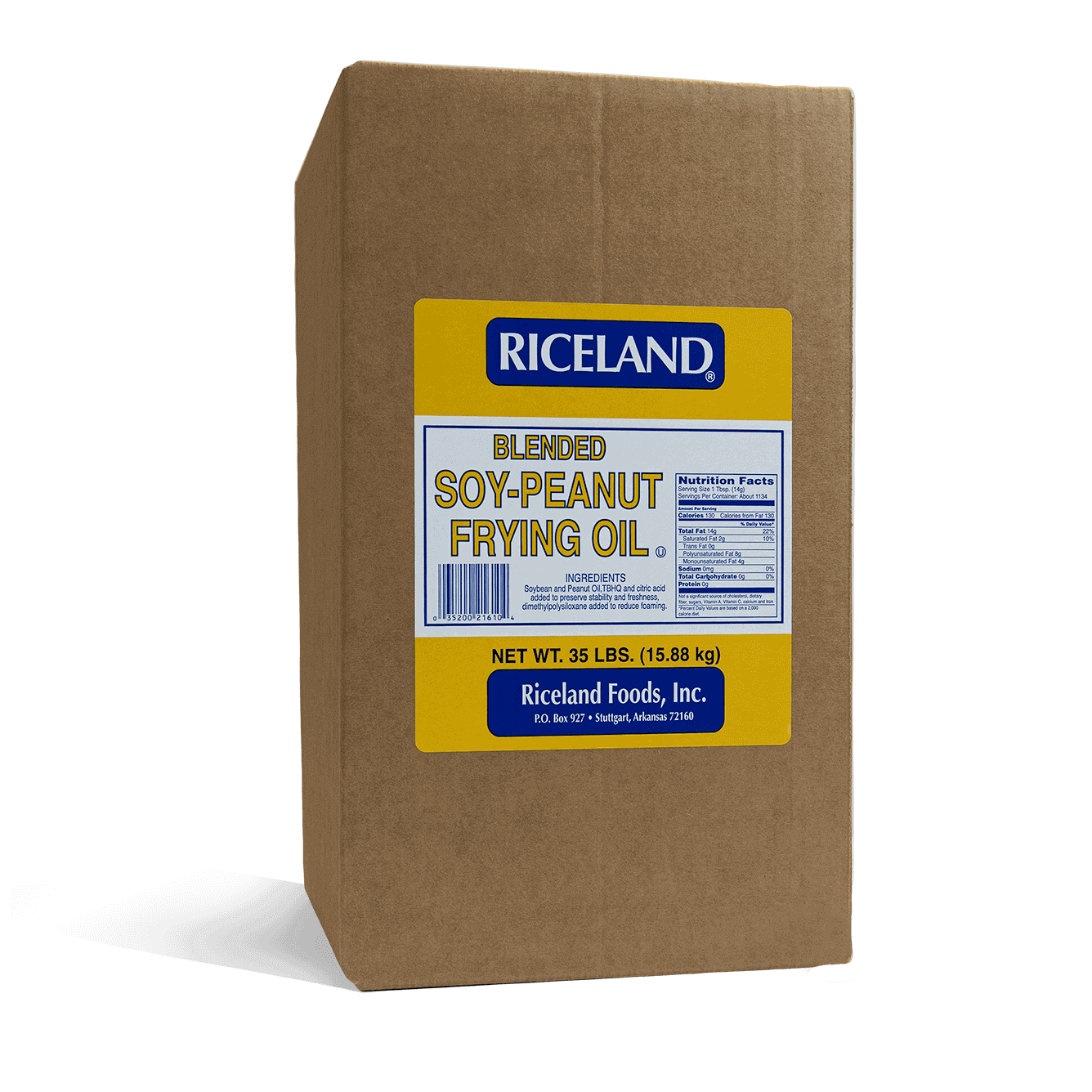 Riceland Blended Soy-Peanut Frying Oil