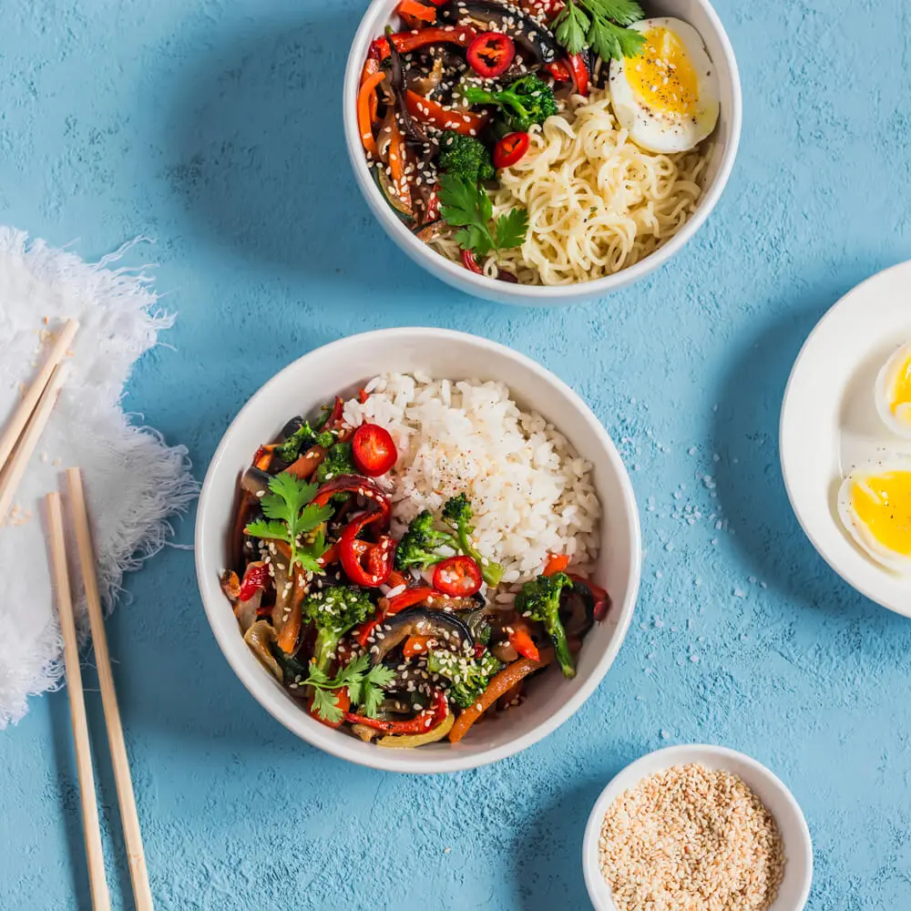 vegetable recipes and rice