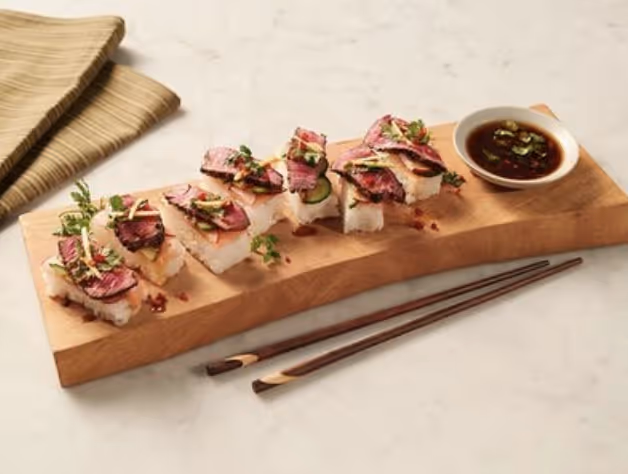 Steak and Sushi Bites