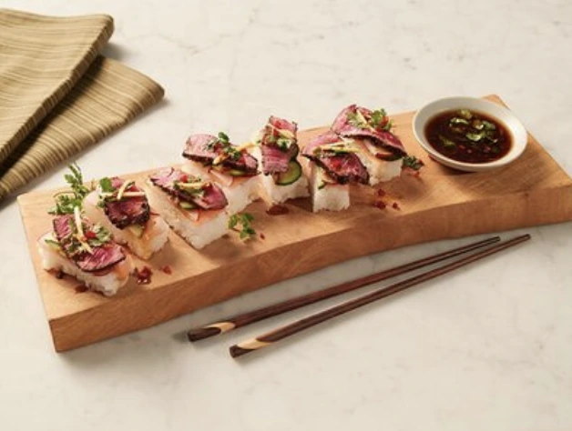 Steak and Sushi Bites