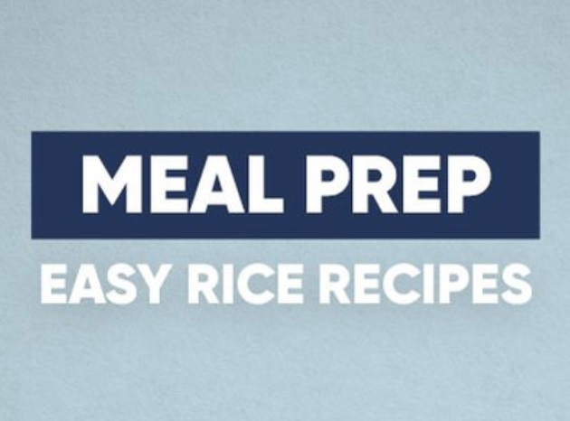 Meal Prep Easy Rice Recipes