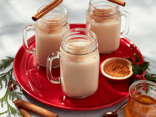 Holiday Spiced Horchata dessert