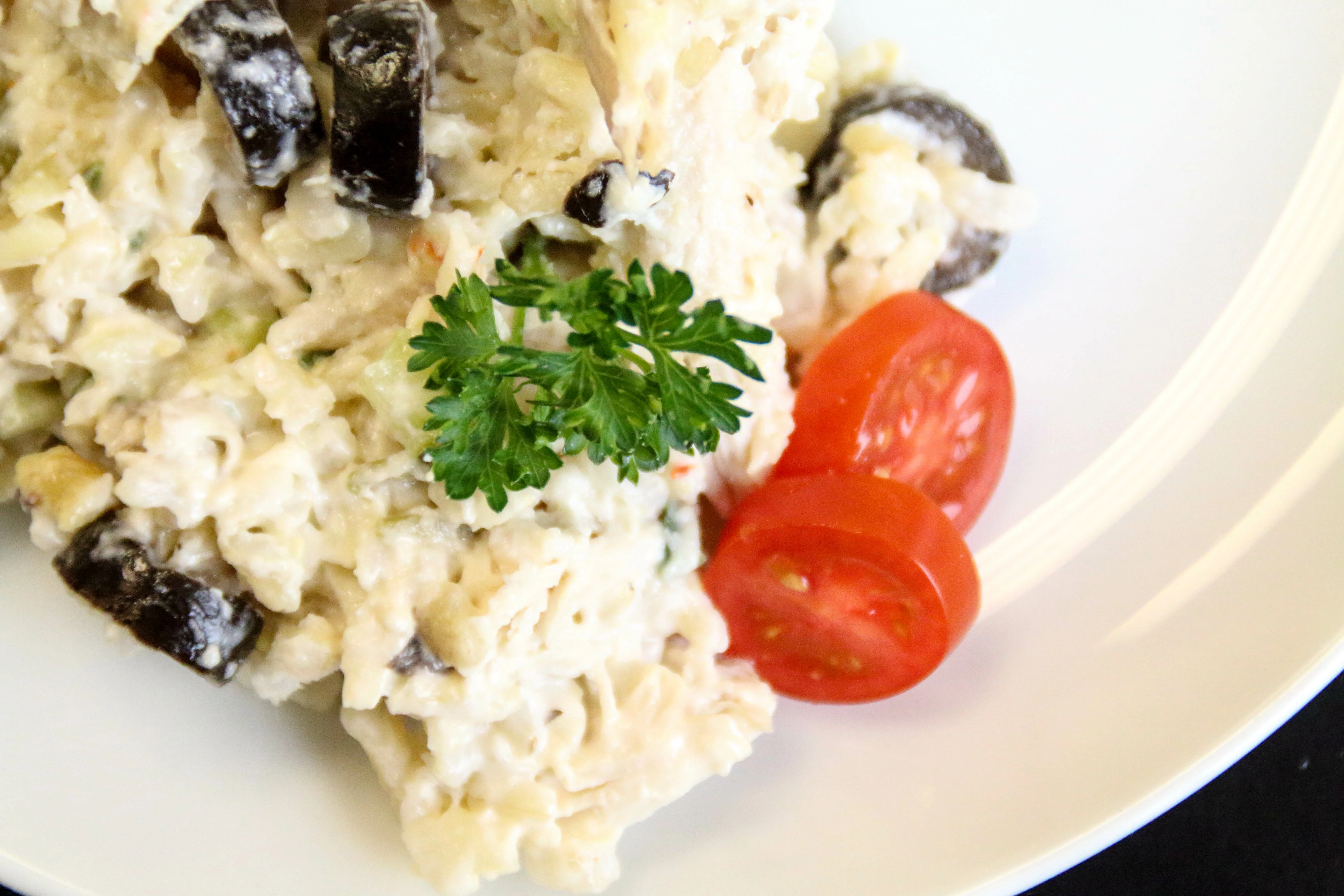 Chicken and Brown Rice Toss dish