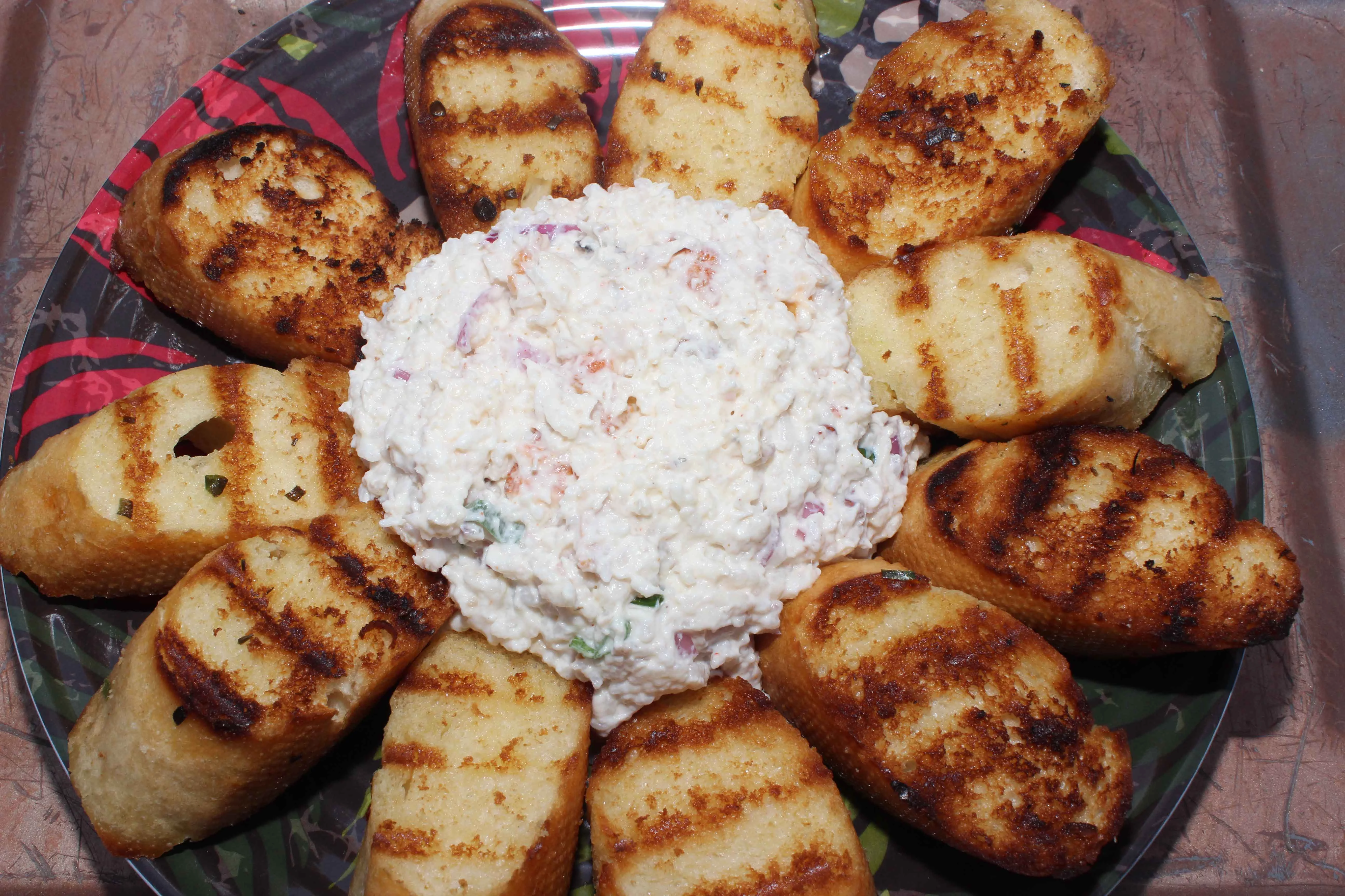 Smoked Catfish-Rice Spread dish