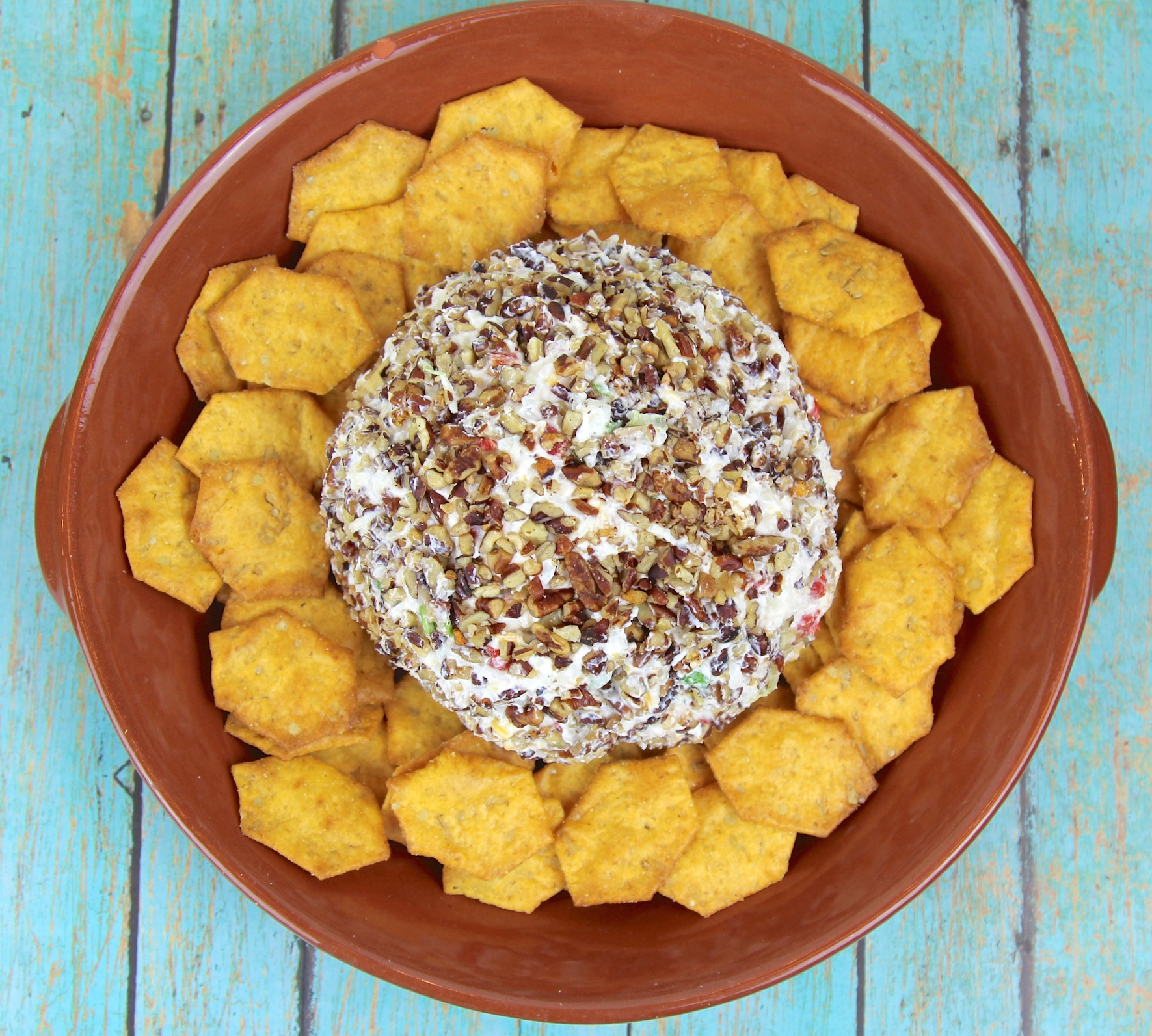 Ranch Rice Cheeseball dessert