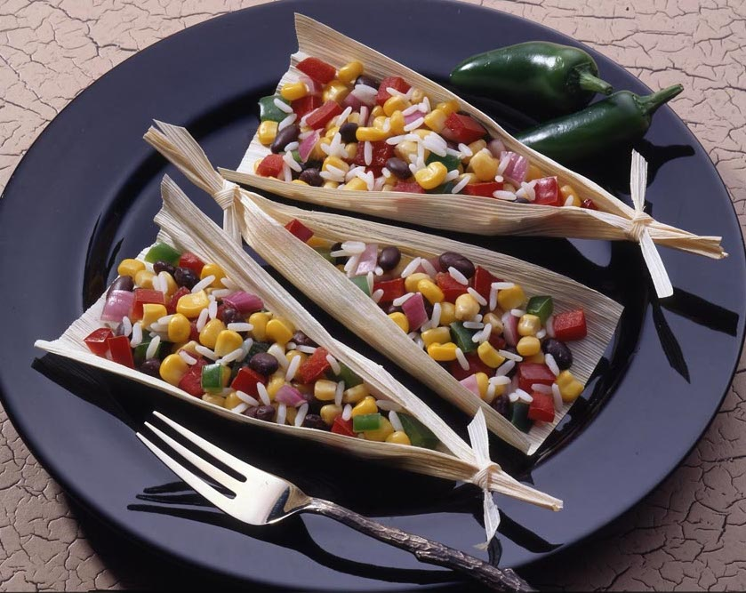 South of the Border Rice Salad dish