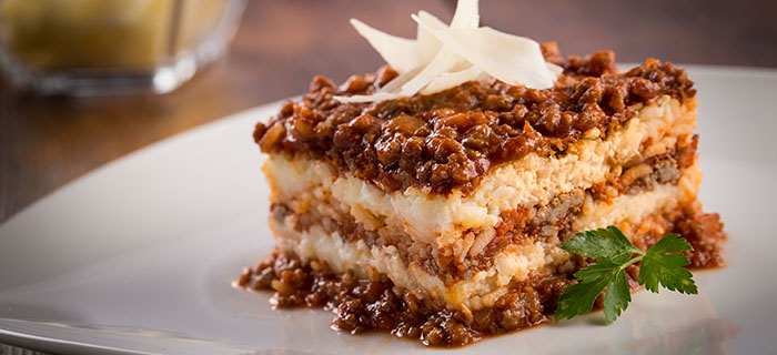 Rice Lasagna dish
