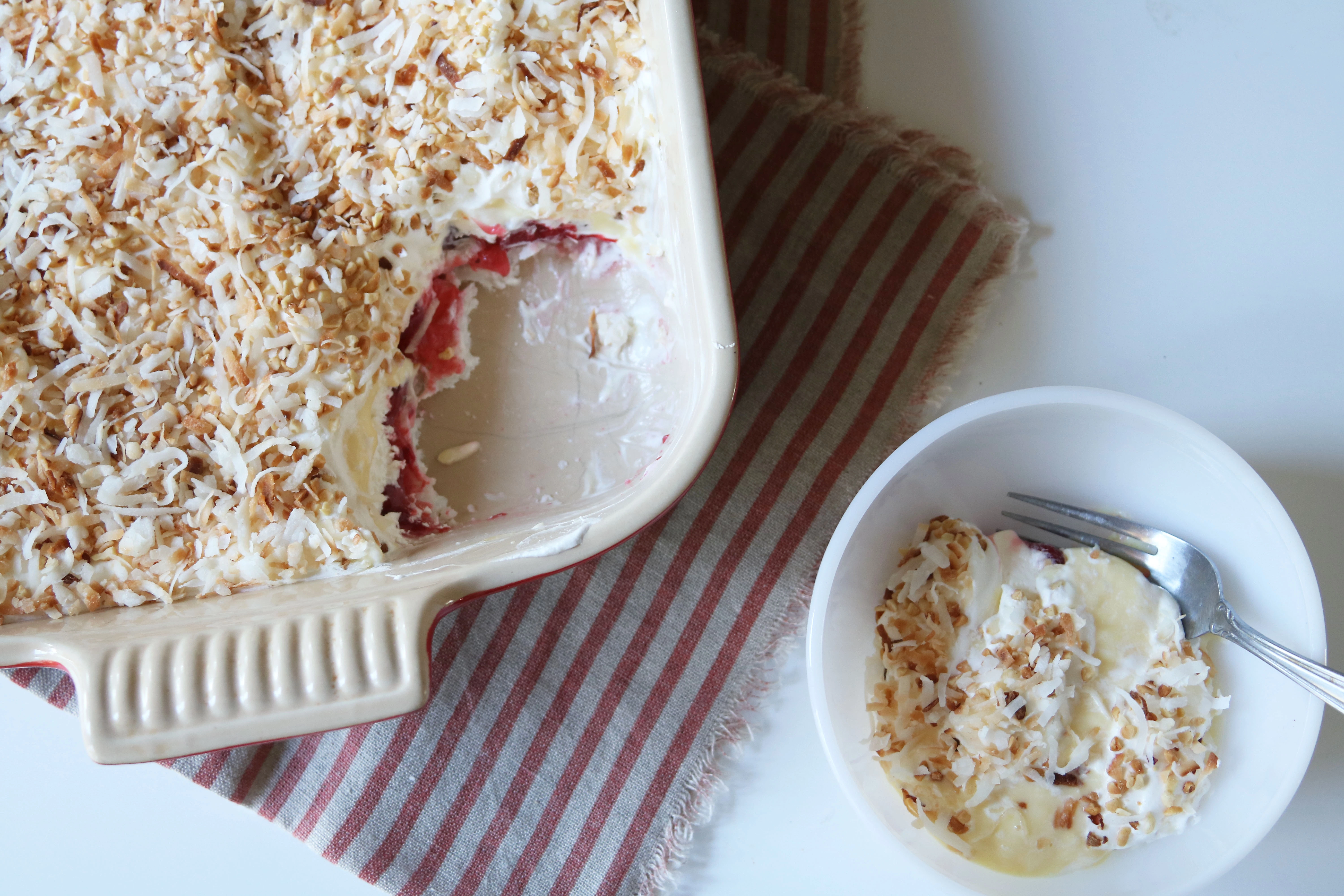 Strawberry Coconut Rice Delight dessert