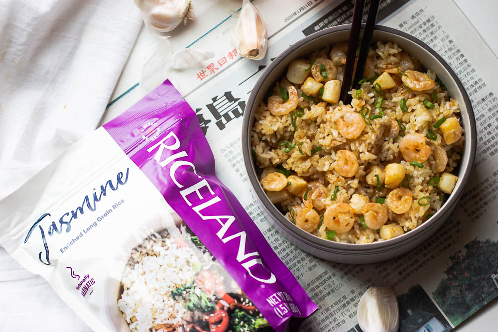 Scallop Fried Rice dish