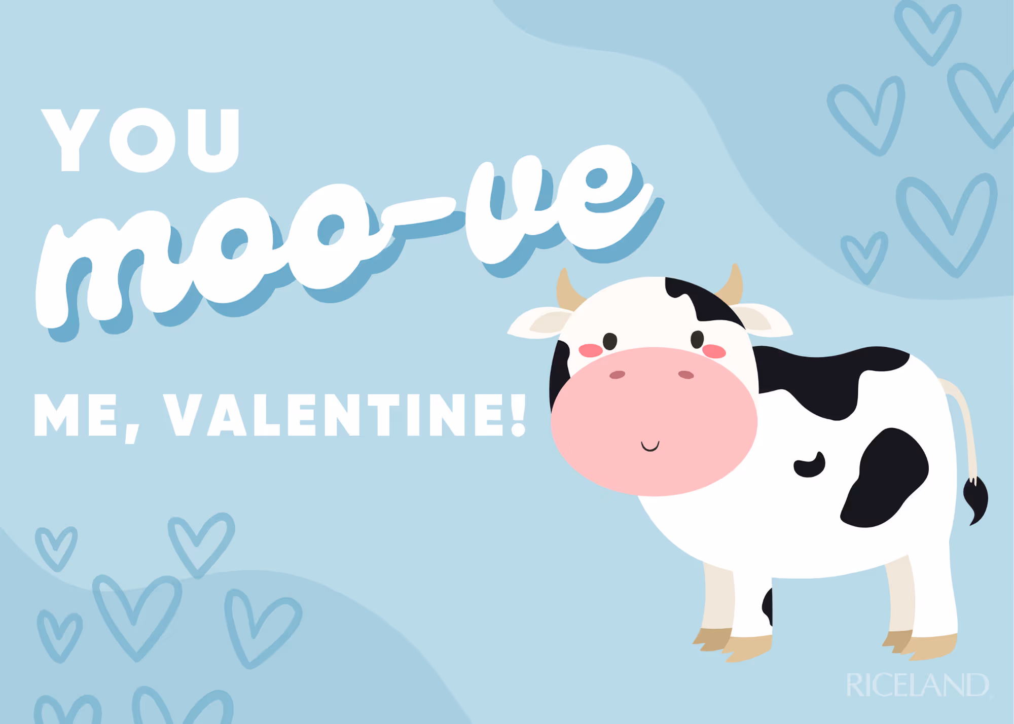 You moo-ve me, Valentine!