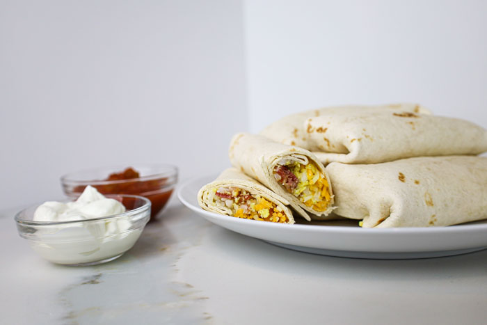 Brown Rice Breakfast Tacos dish