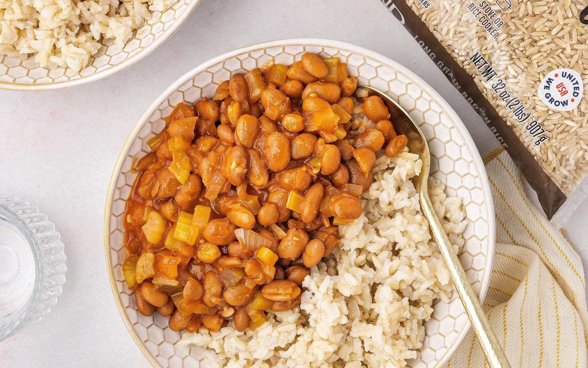 Western Beans and Rice dish