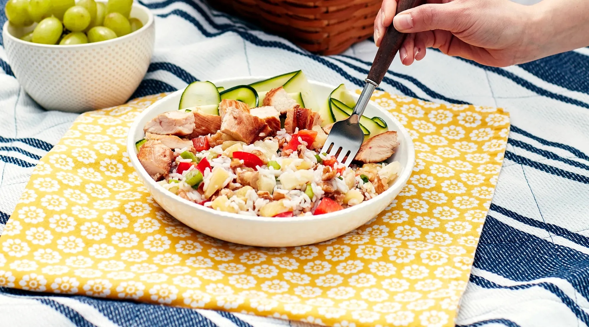 Pineapple Rice Bowls dish
