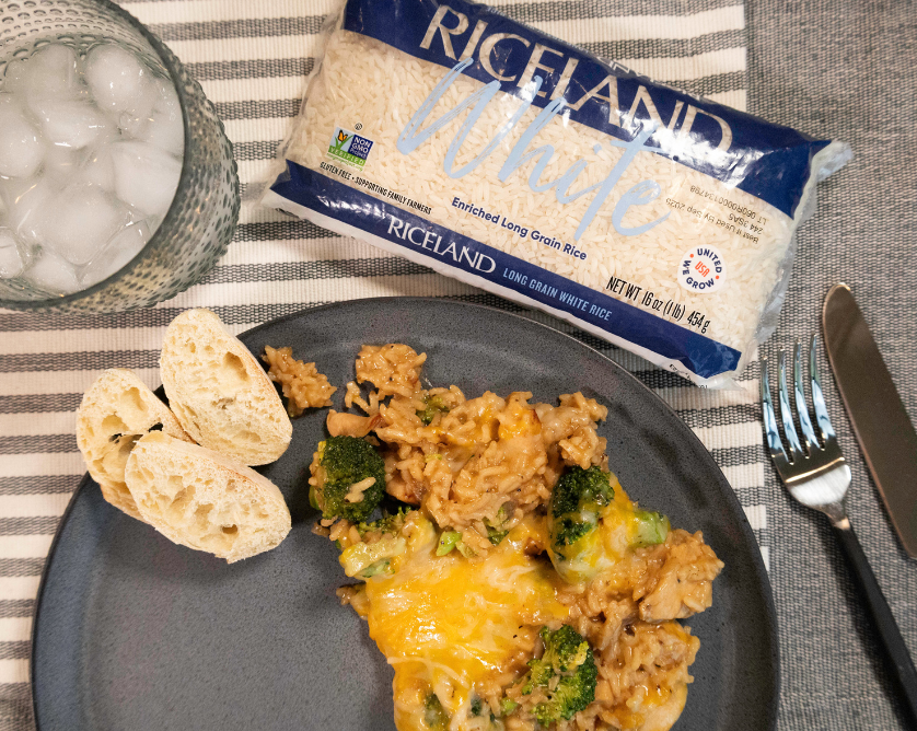 Photo of Cheesy Broccoli, Chicken and Rice