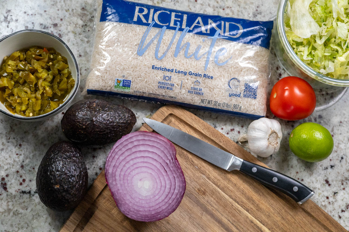 Crazy Guacamole Salad Deconstructed