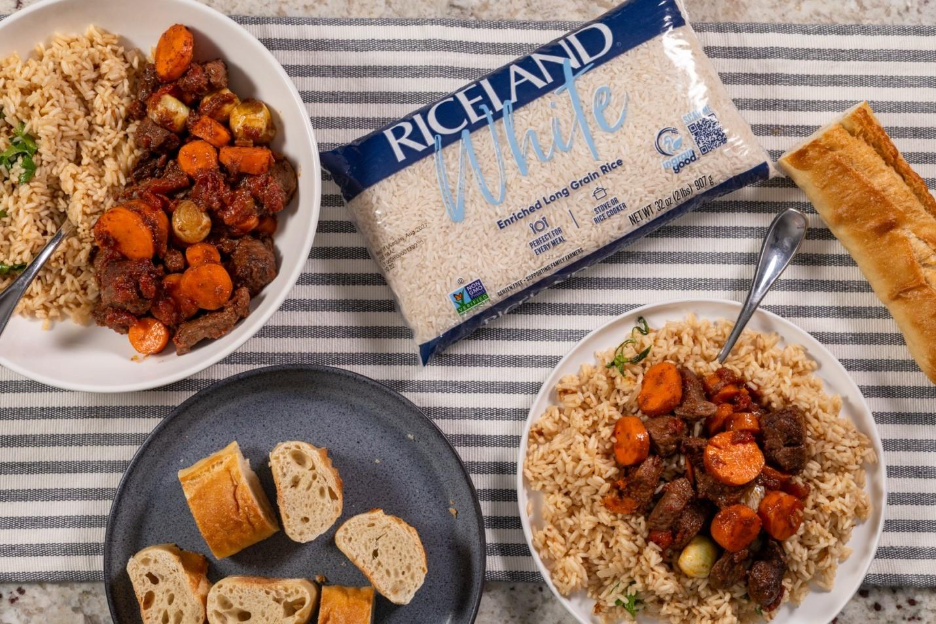 A plate of food on a tableAI-generated content may be incorrect.