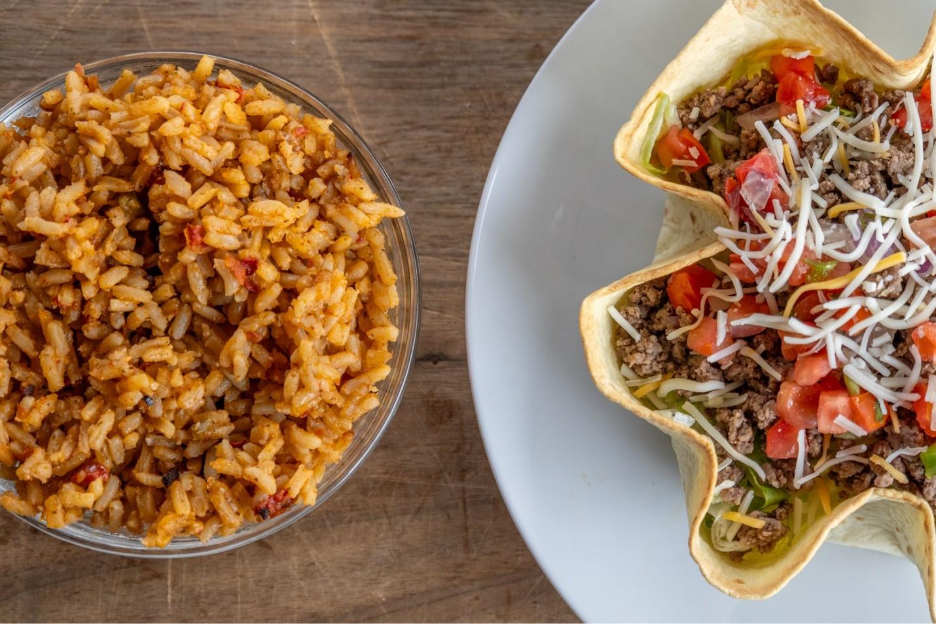 A plate of food on a tableAI-generated content may be incorrect.