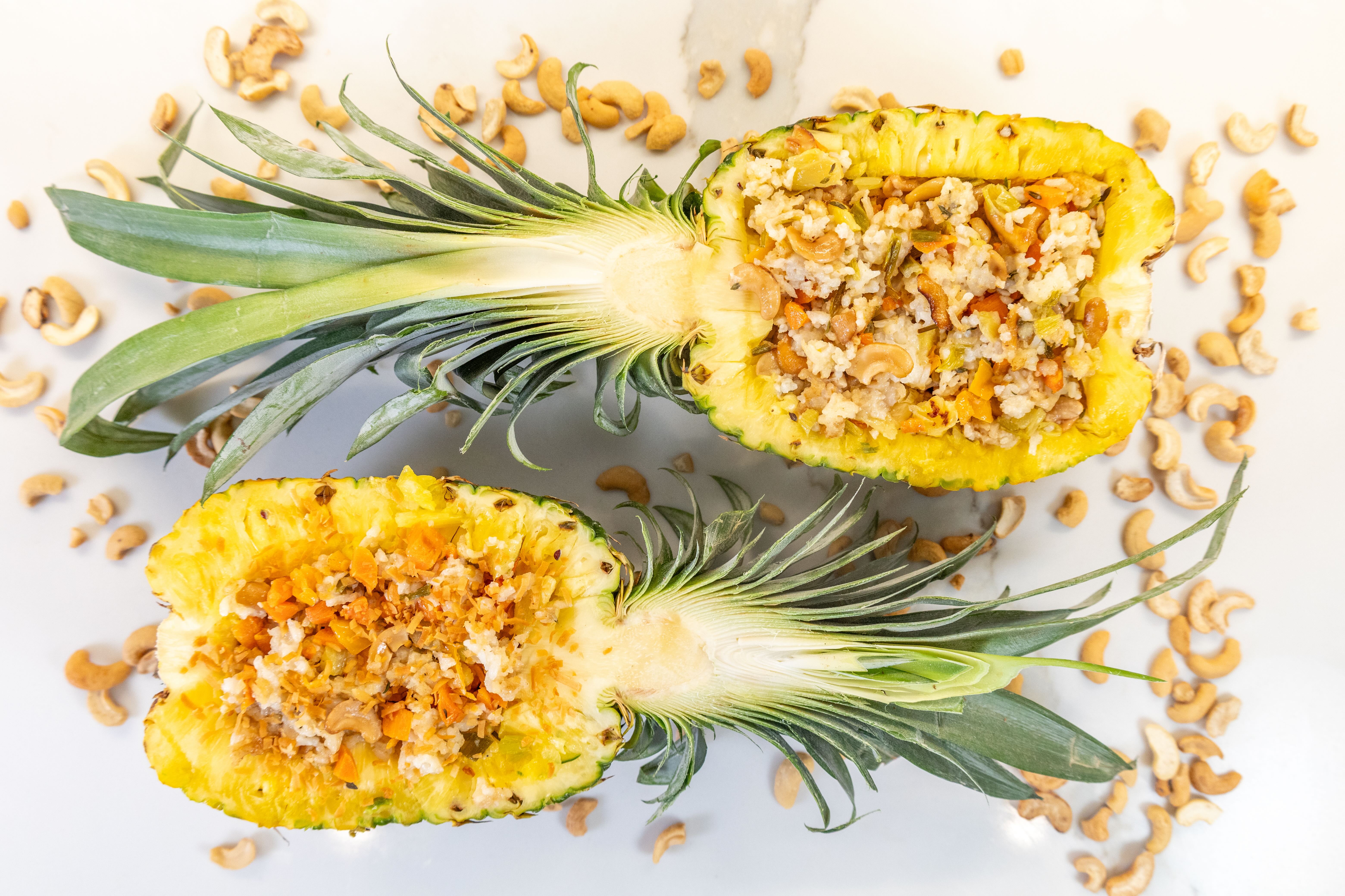 Tropical Coconut Pineapple Fried Rice
