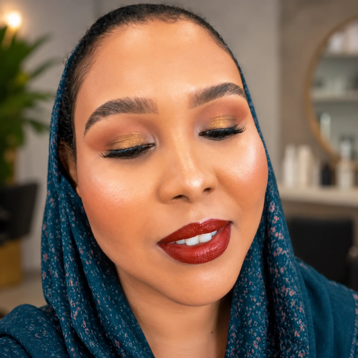 Professional makeup look by Ethereal of Padma