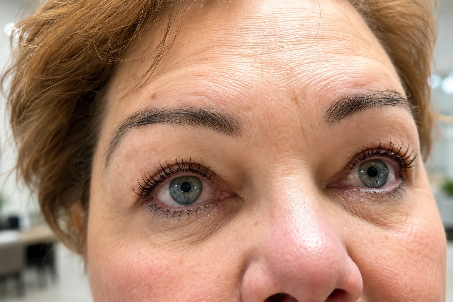 Natural lash lift results at Ethereal of Padma