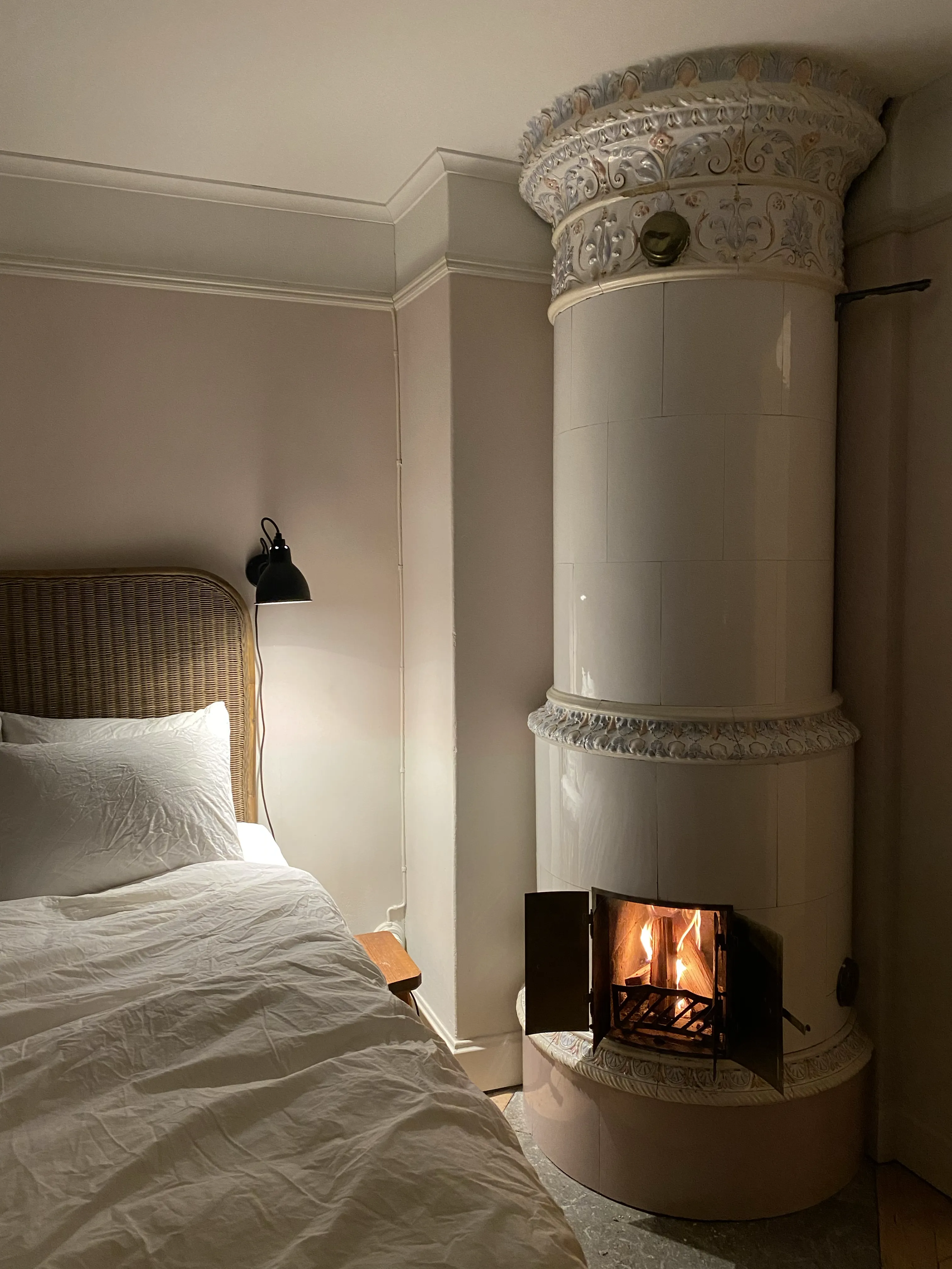Double room a at Villa Solbacka with indoor fire