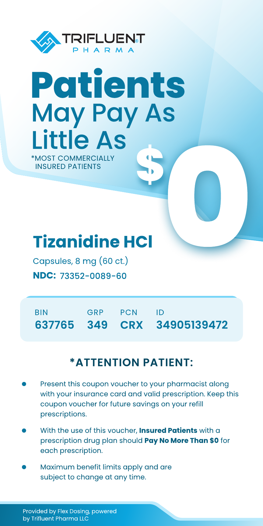 Tizanidine Hydrochloride Capsules