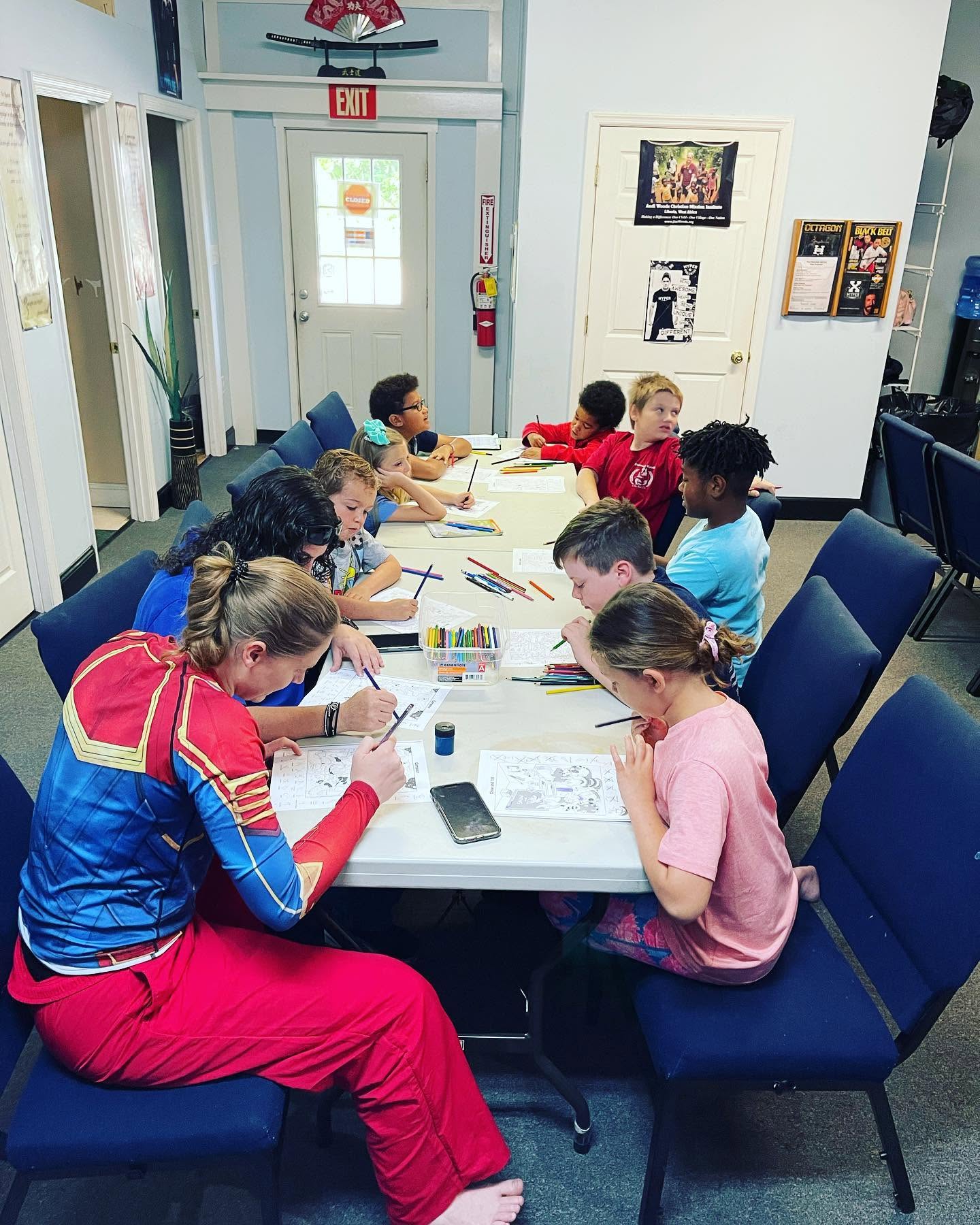 Creative and structured activities