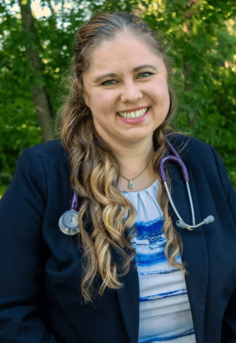 Dr. Anna Cleland-Leighton, family medicine physician at Integrity Medicine in Andover, Kansas