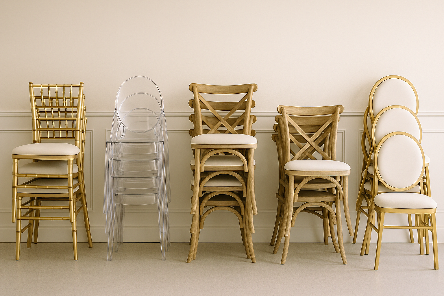 Stacked Chairs for Hire_1