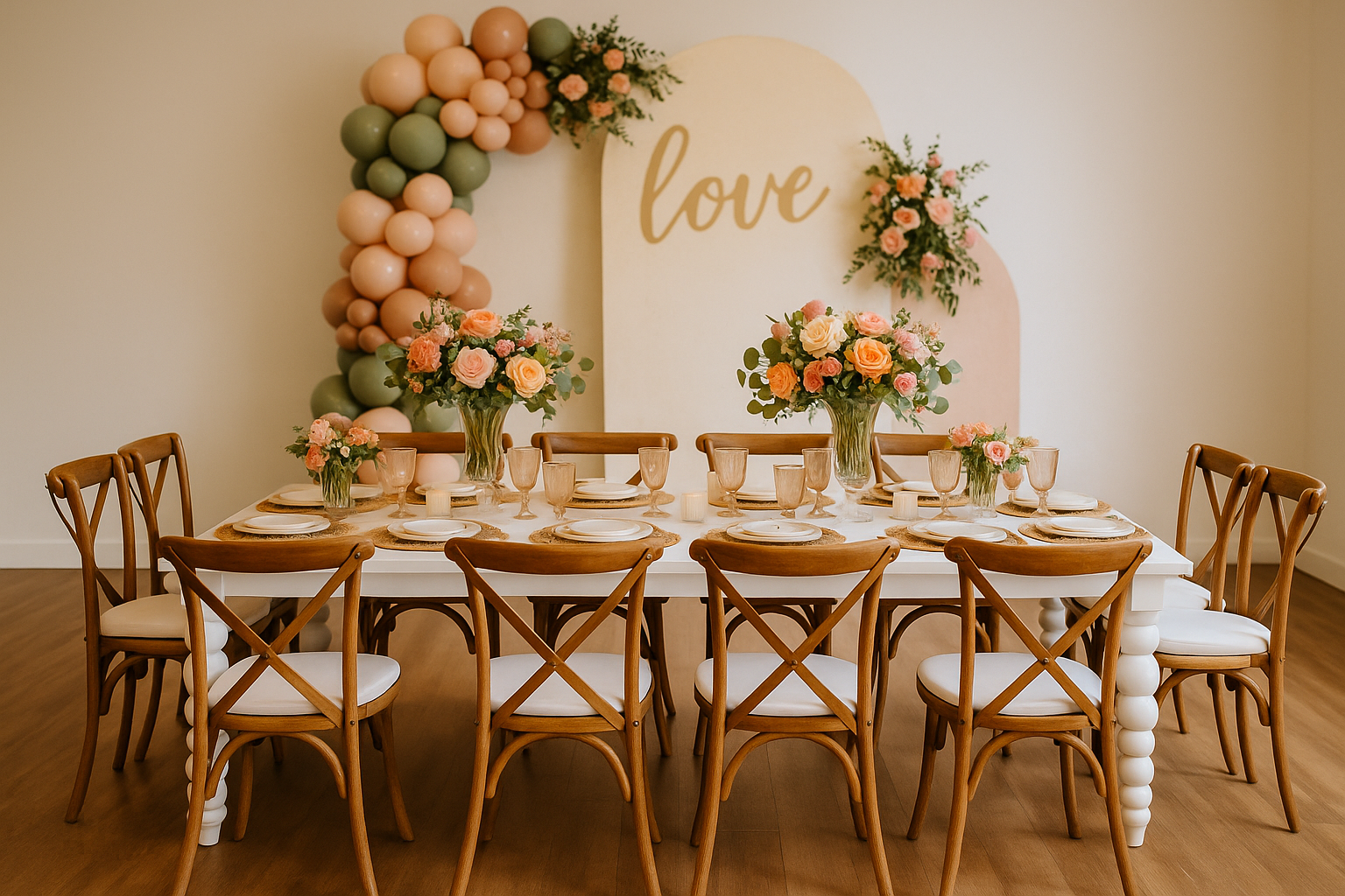 Rustic Celebration Setting