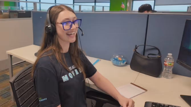 Video of a day in the life of a personal concierge at Move Concierge. 