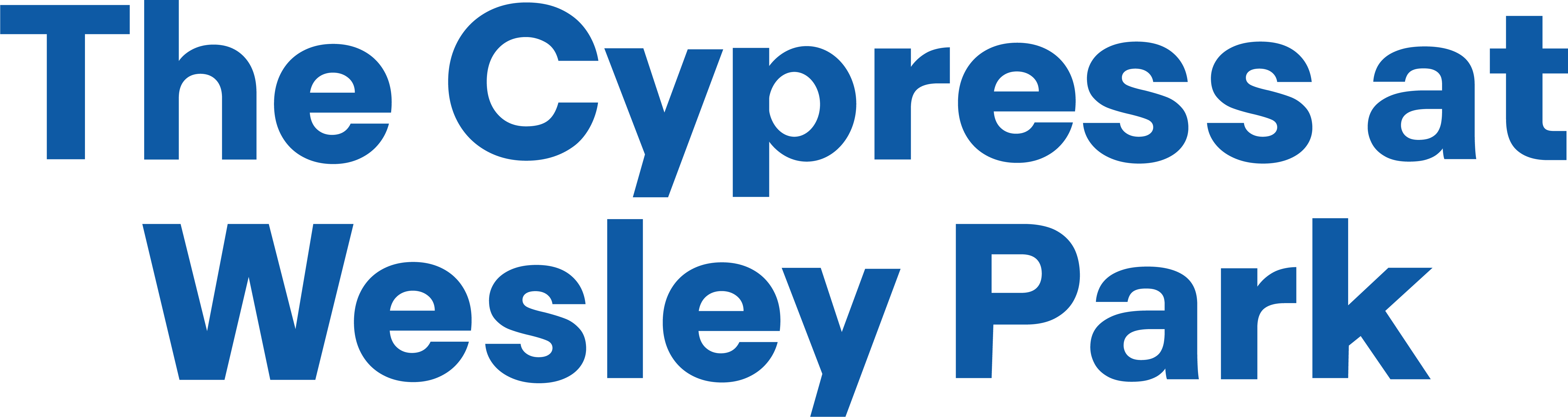 The Cypress at Wesley Park logo