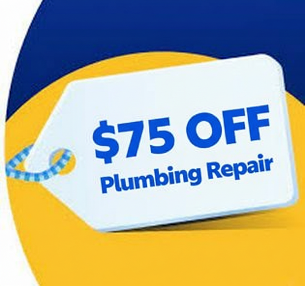 $75 OFF plumbing repair coupon from Omaha Drain