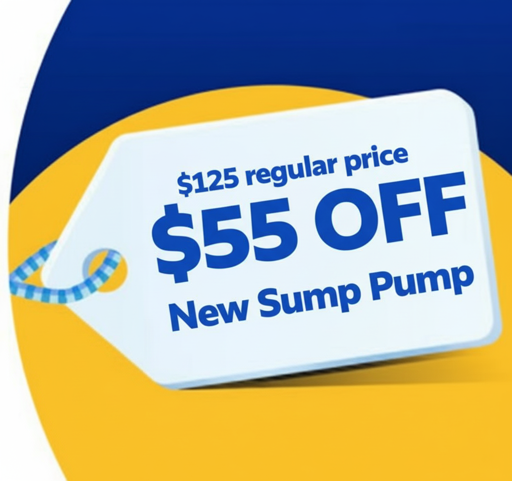 Sump pump repair offer