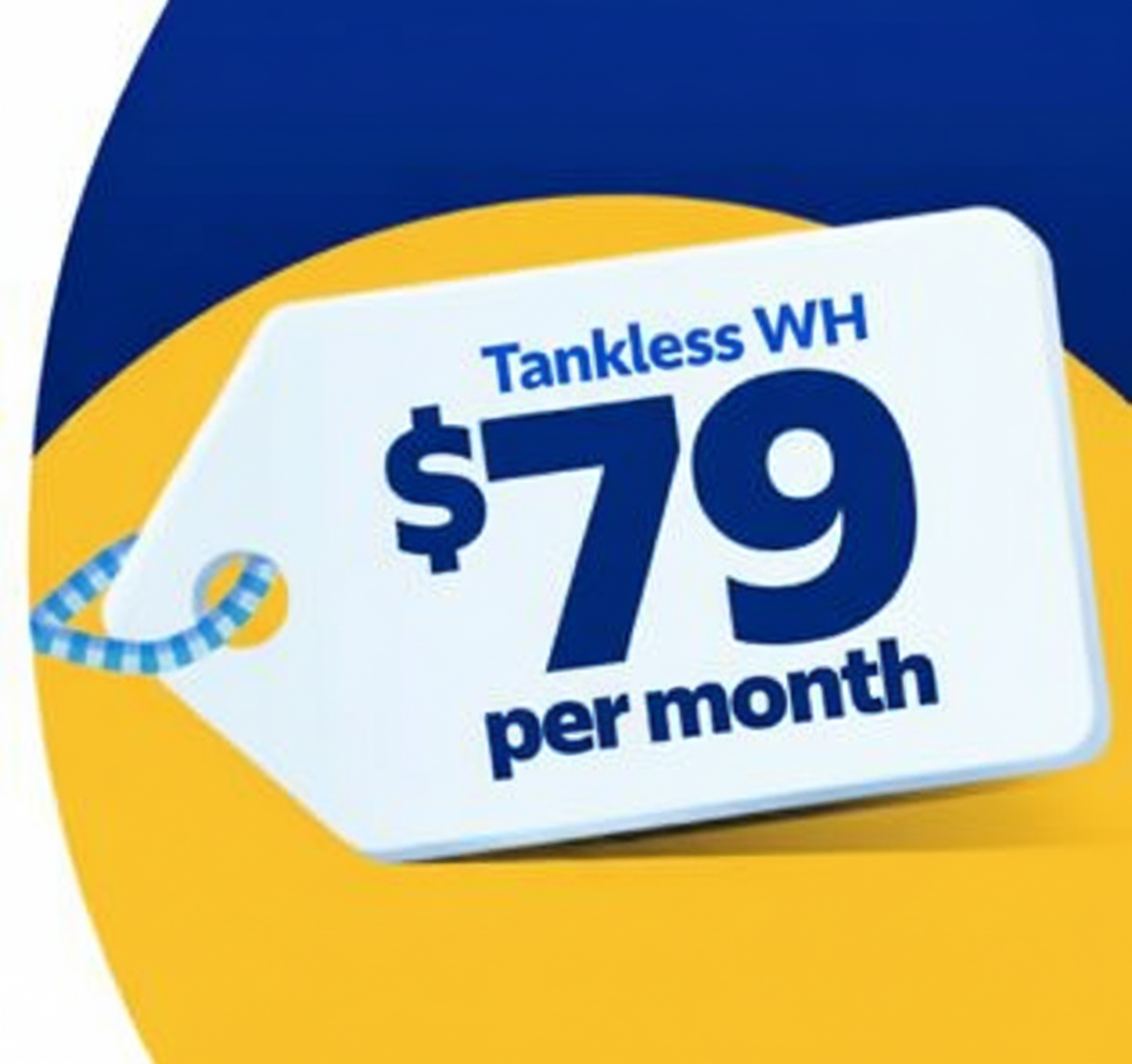 Tankless water heater installation offer