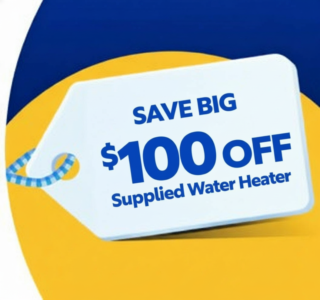Water heater installation offer