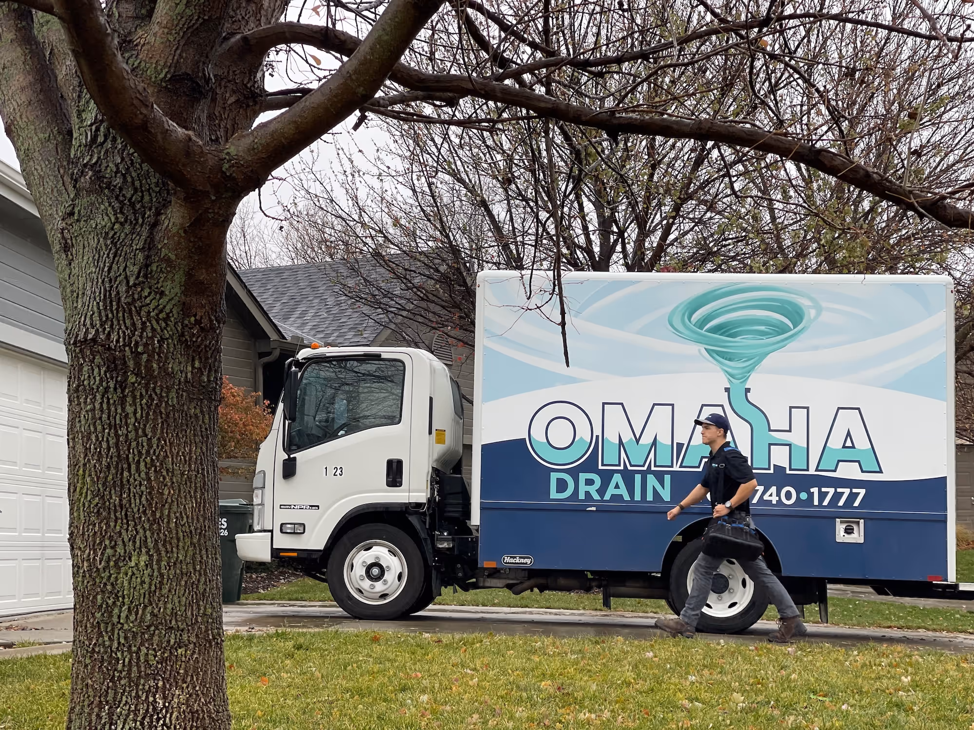 Omaha Drain Service Truck