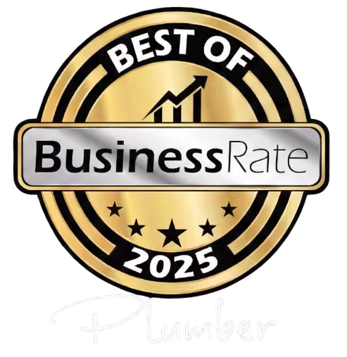 Best of BusinessRate 2025 Plumber award
